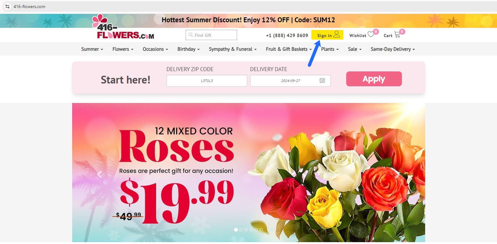send birthday flowers